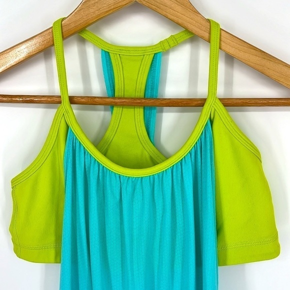Lululemon No Limits Tank Angel Blue Antidote Size 6 - Picture 2 of 13